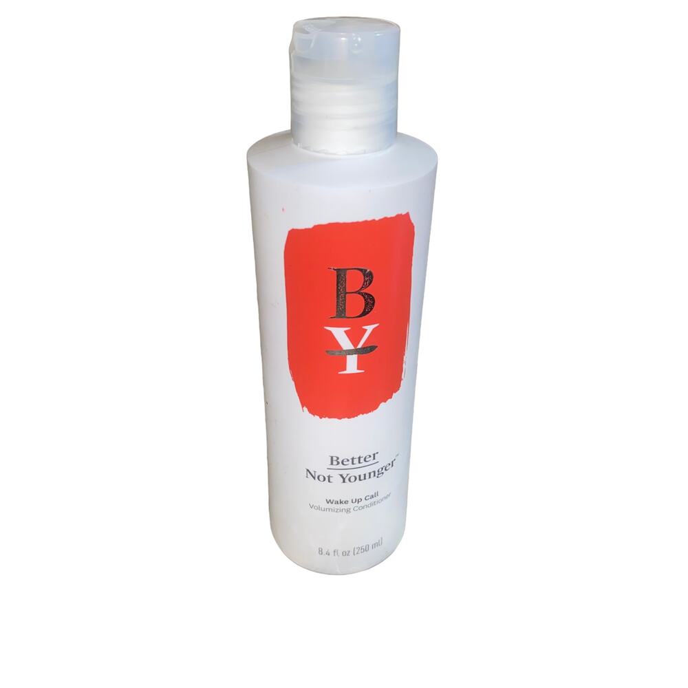 Better Not Younger Wake Up Call Volumizing Conditioner 8.4 oz. used 90% left